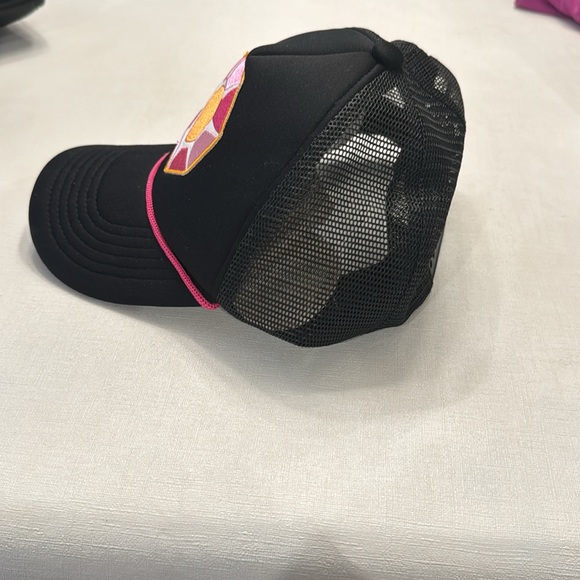 Sunshine Society Solitaire Sun Trucker Black Hat - Picture 4 of 4